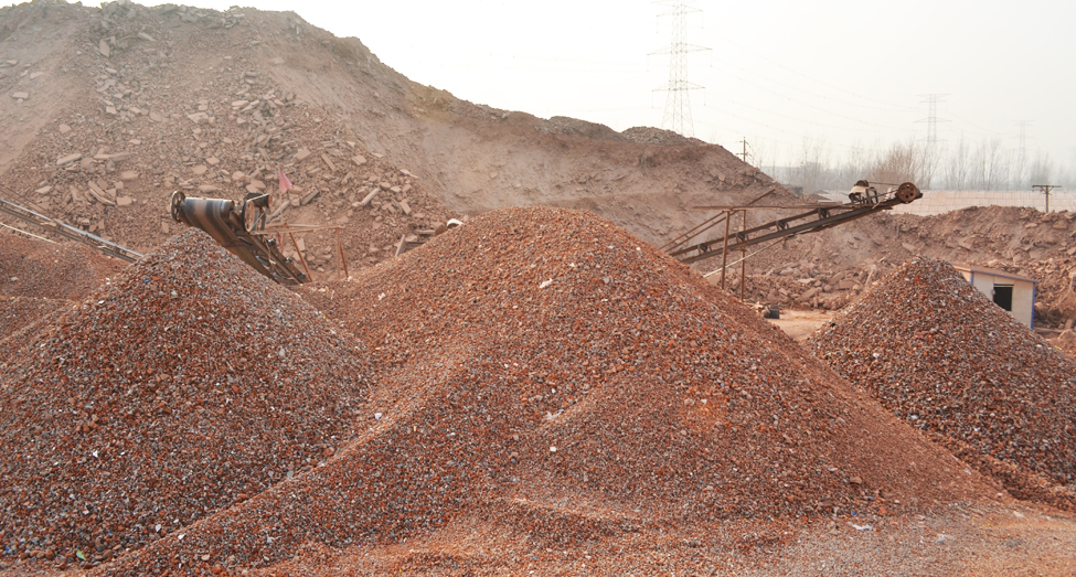 時產100噸建筑垃圾生產線