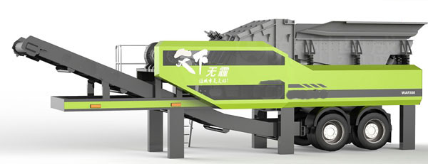 新型“戰斧”I型輪胎式破碎車