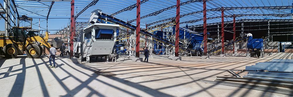 建筑垃圾破碎制磚生產(chǎn)線