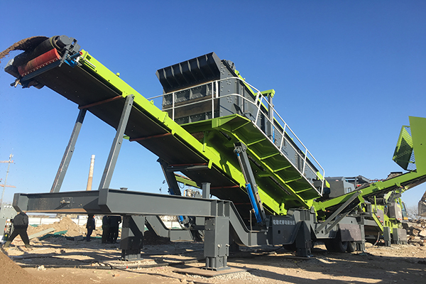移動建筑垃圾處理設備