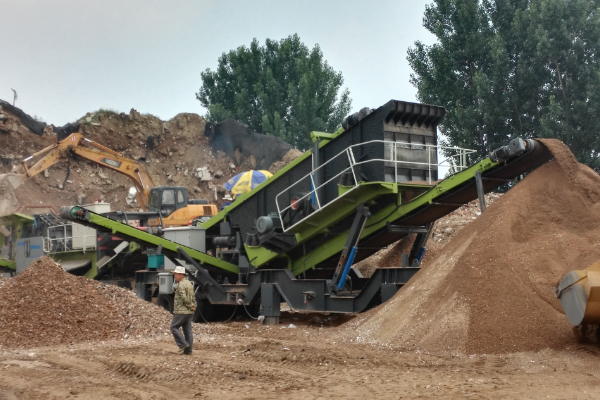 輪胎式移動破碎站 輪胎式移動破碎站