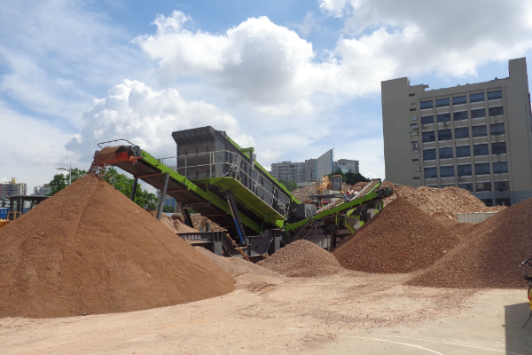 輪胎式移動破碎站 輪胎式移動破碎站