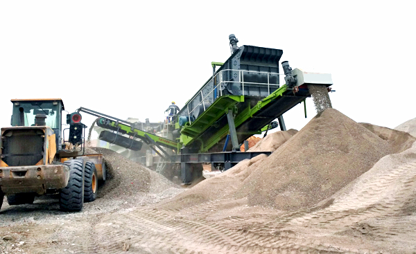 輪胎式移動破碎站 輪胎式移動破碎站