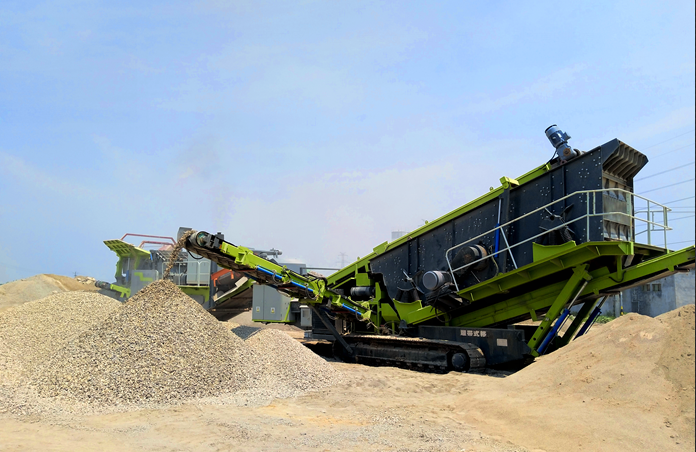 履帶式移動破碎站 履帶式移動破碎站